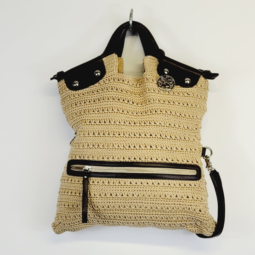 SEE NEW LISTING The Sak Crochet Knit Crossbody Pocketbook - Picture 1 of 13